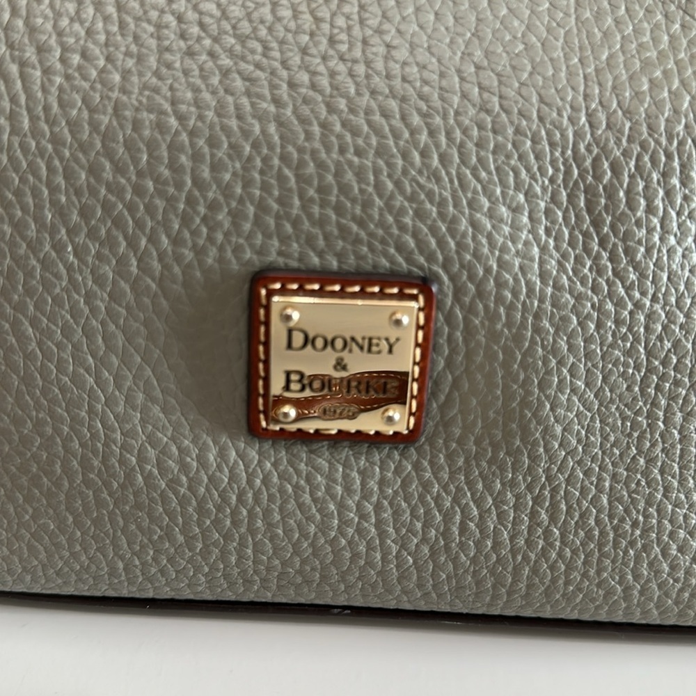 Dooney and Bourke Pebble Grain Brielle gray in color - Picture 2 of 16